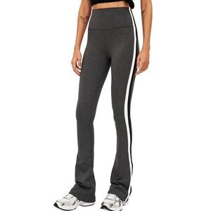 Splits59 Raquel High Waist Flare Pants with Side Stripe